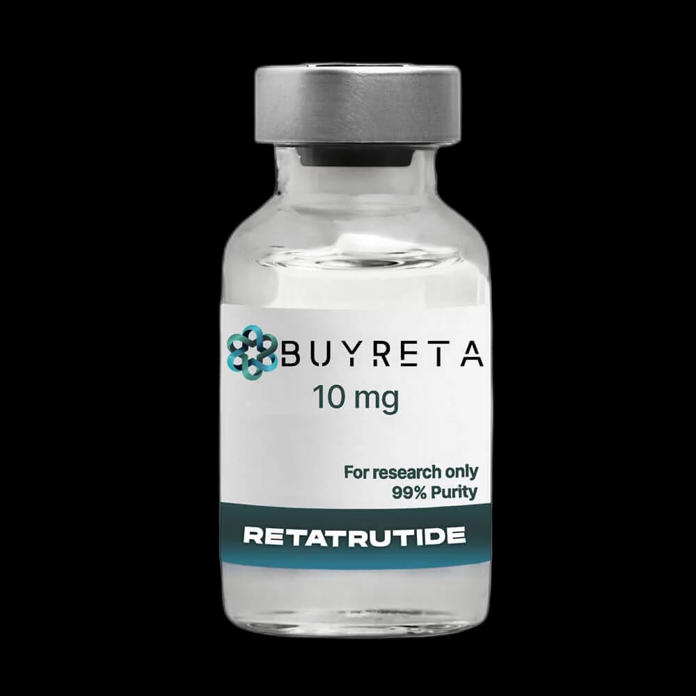 Retatrutide research vial (1 of 6)
